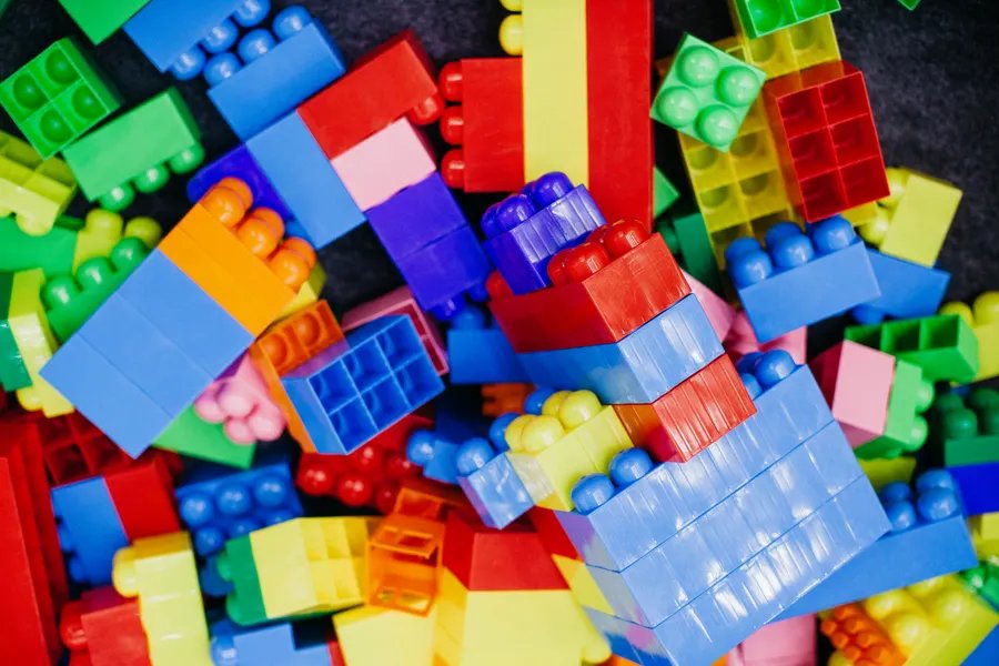 Build and Learn Blocks Set - 120 Pieces — real product photo